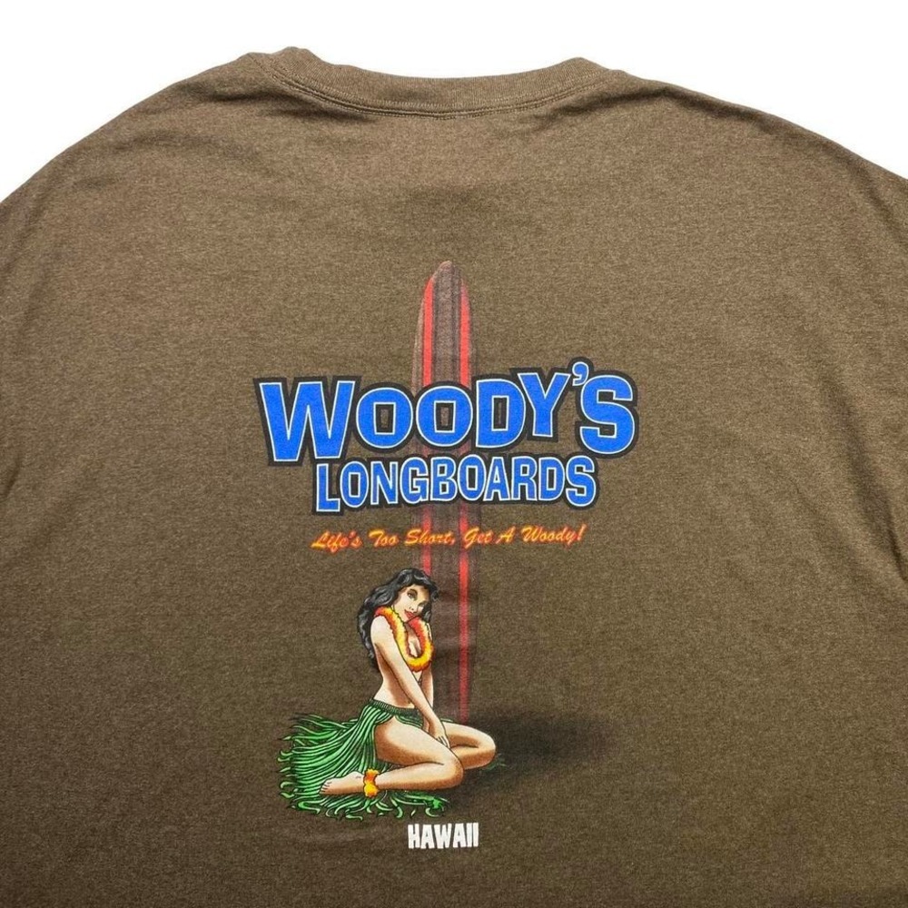 Hawaii Woody's Longboards shirt